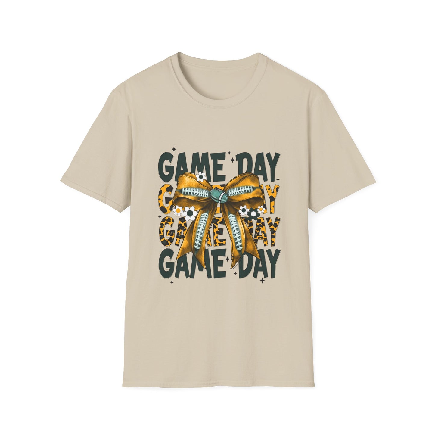 Green Bay Game Day Bow Softstyle T-Shirt