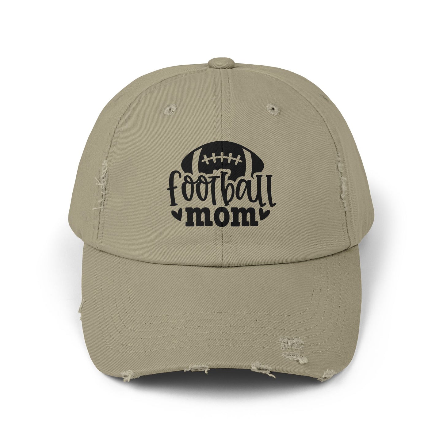 Football Mom Distressed Cap
