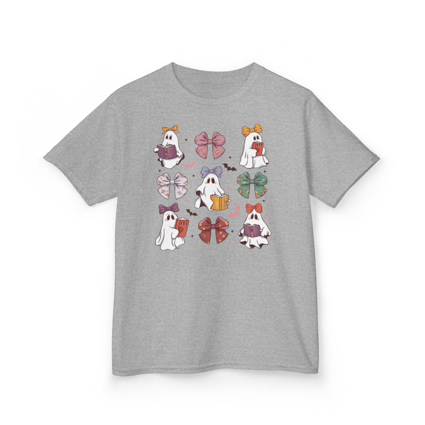 Ghosts & Books Kids Tee