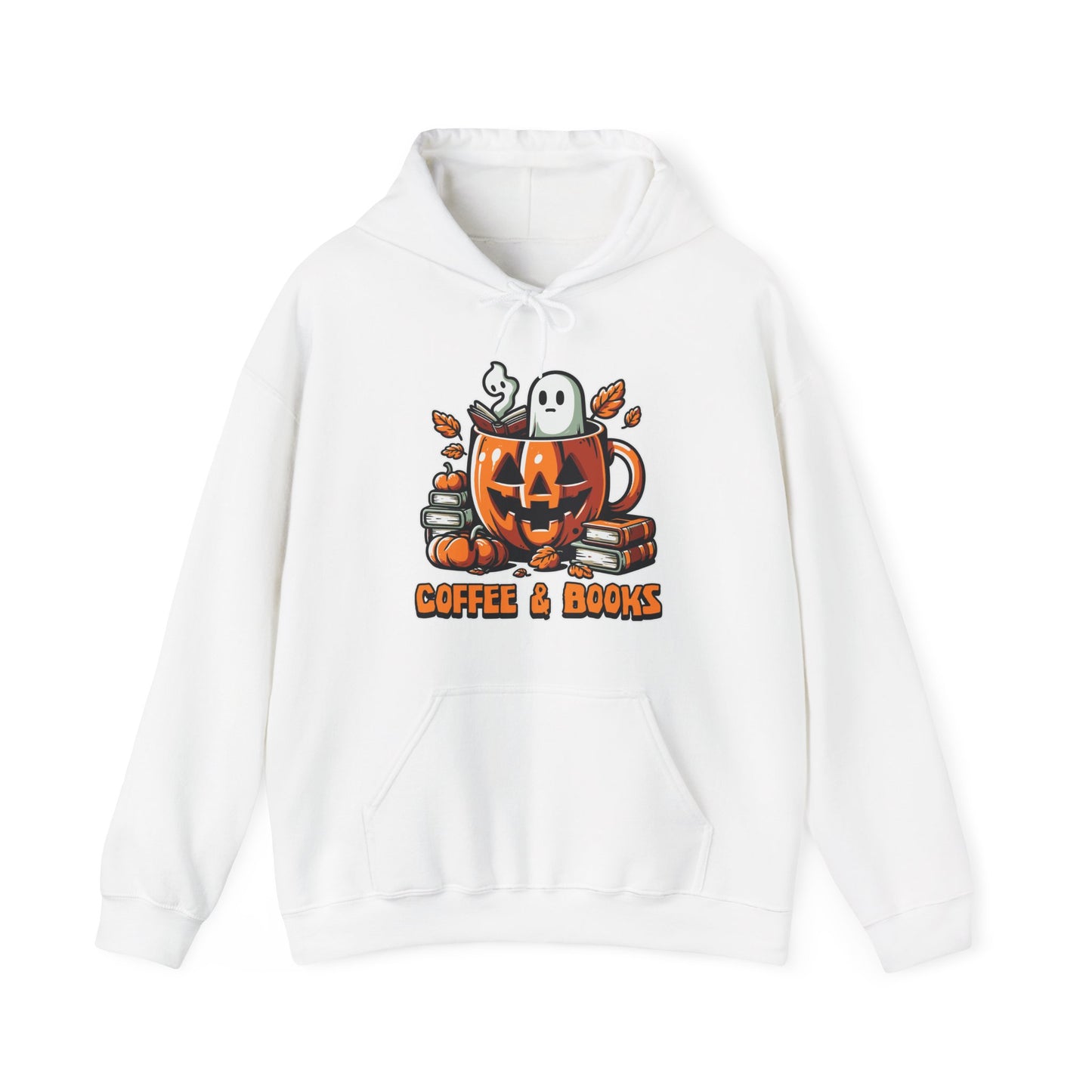 Coffee & Books Halloween Hoodie