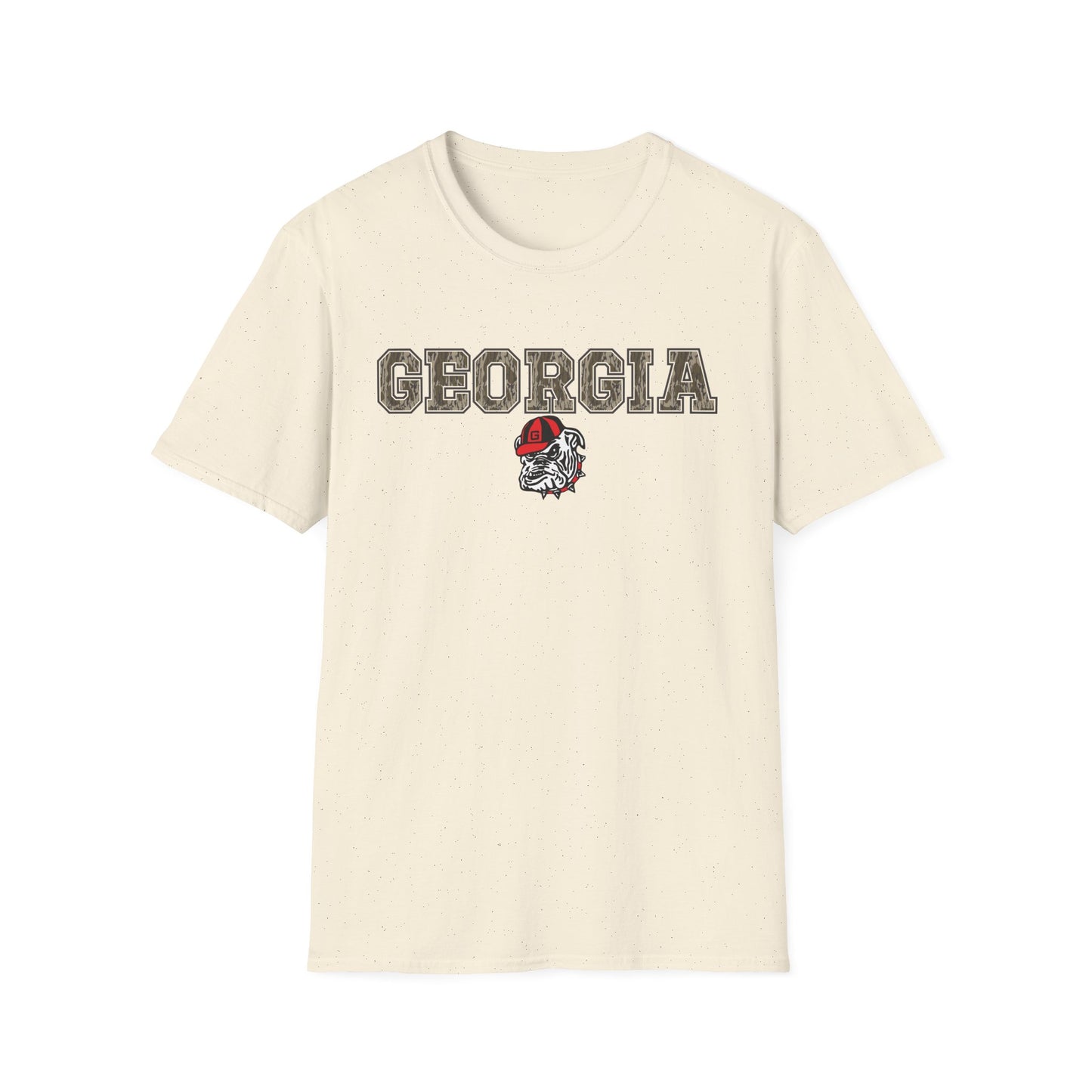 Camo Georgia Dog Unisex T-Shirt