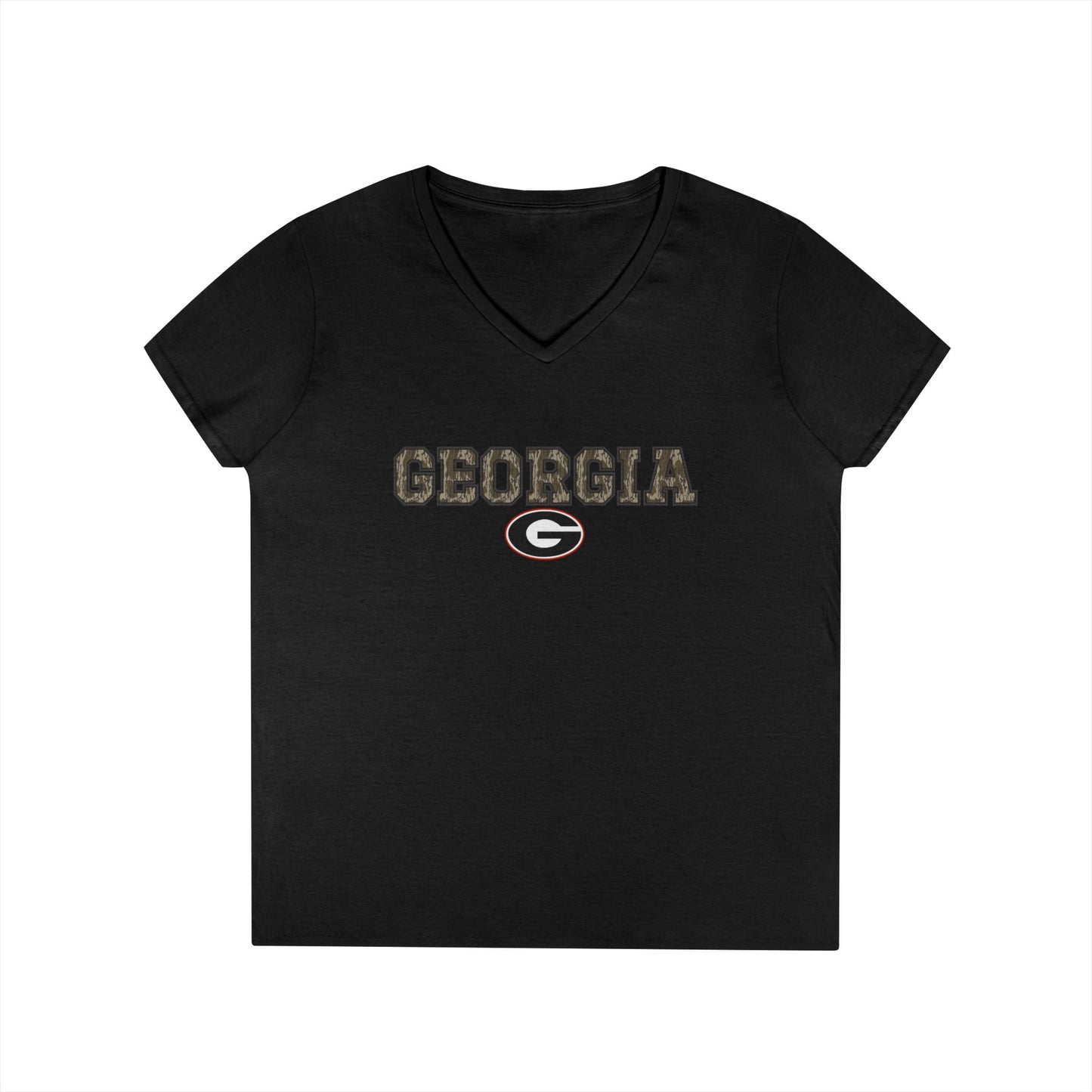 Camo Georgia G V-Neck T-Shirt