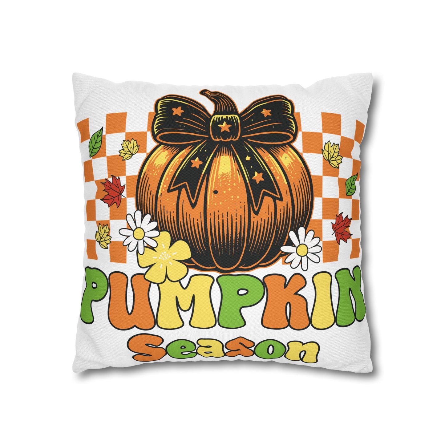 Double Sided Fall/Halloween Decorative Pillowcase
