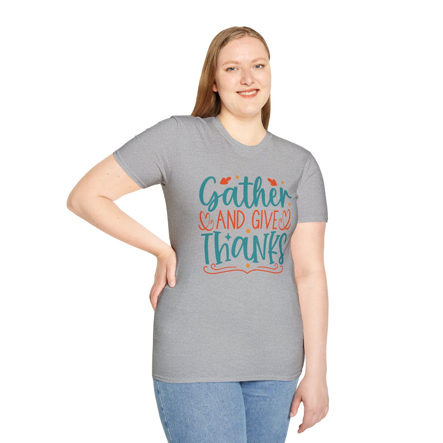 Gather and Give Thanks Unisex T-Shirt