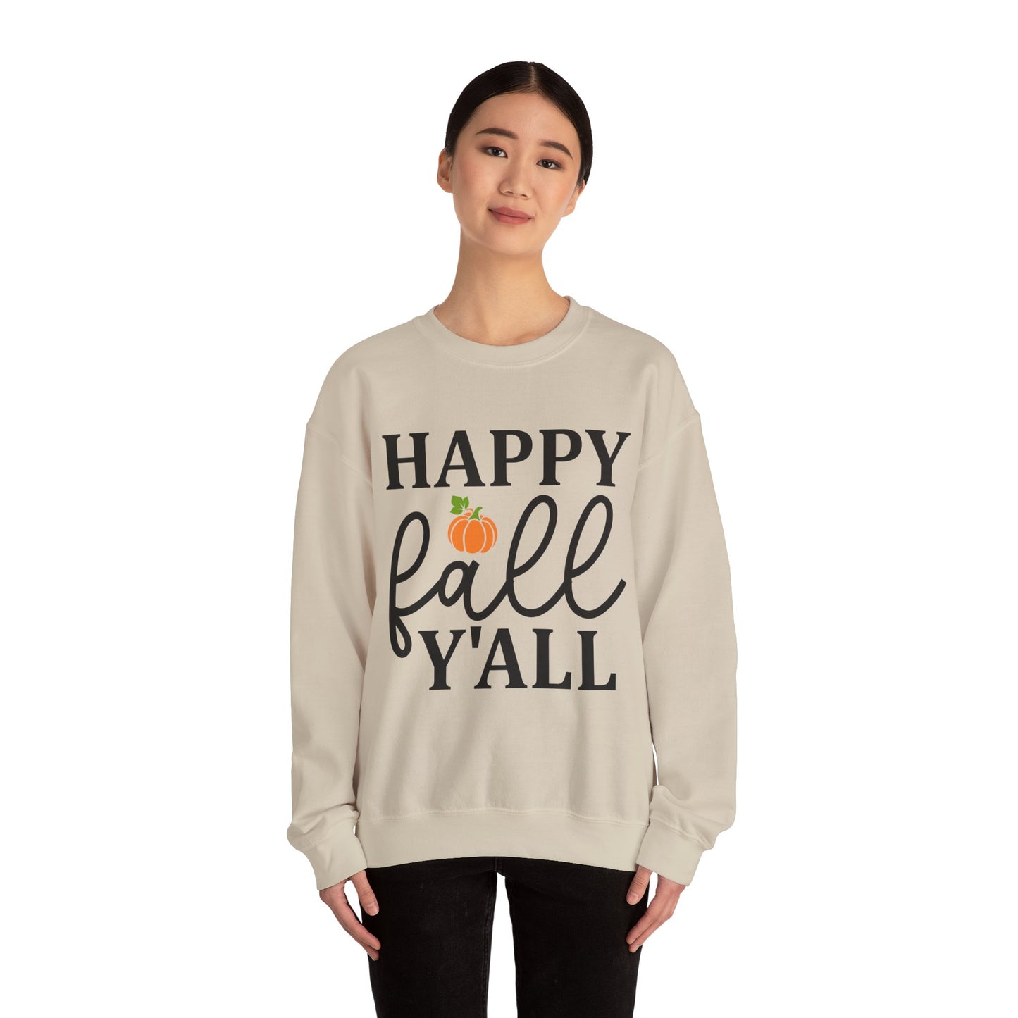 Happy Fall Y'all Unisex Sweatshirt