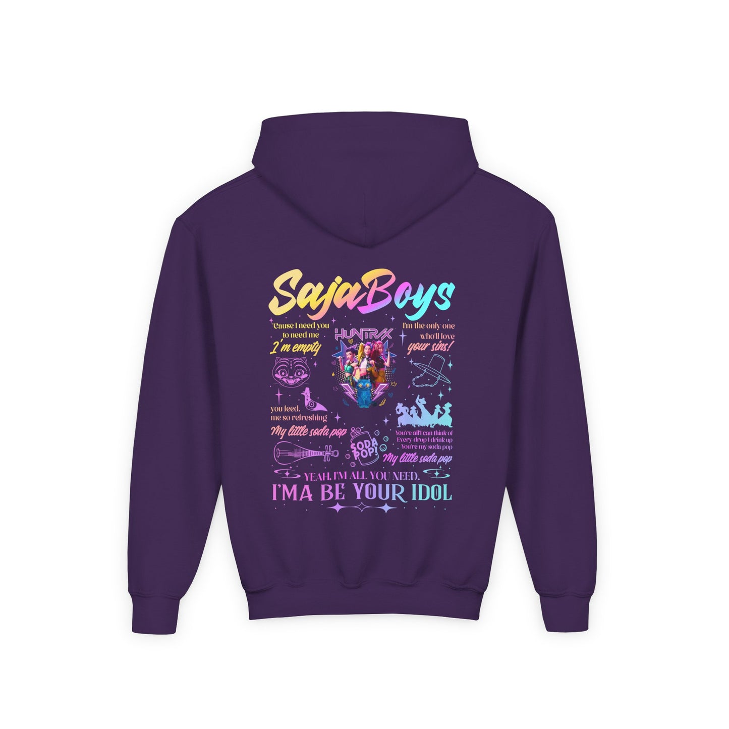 Kpop double sided Youth Hoodie