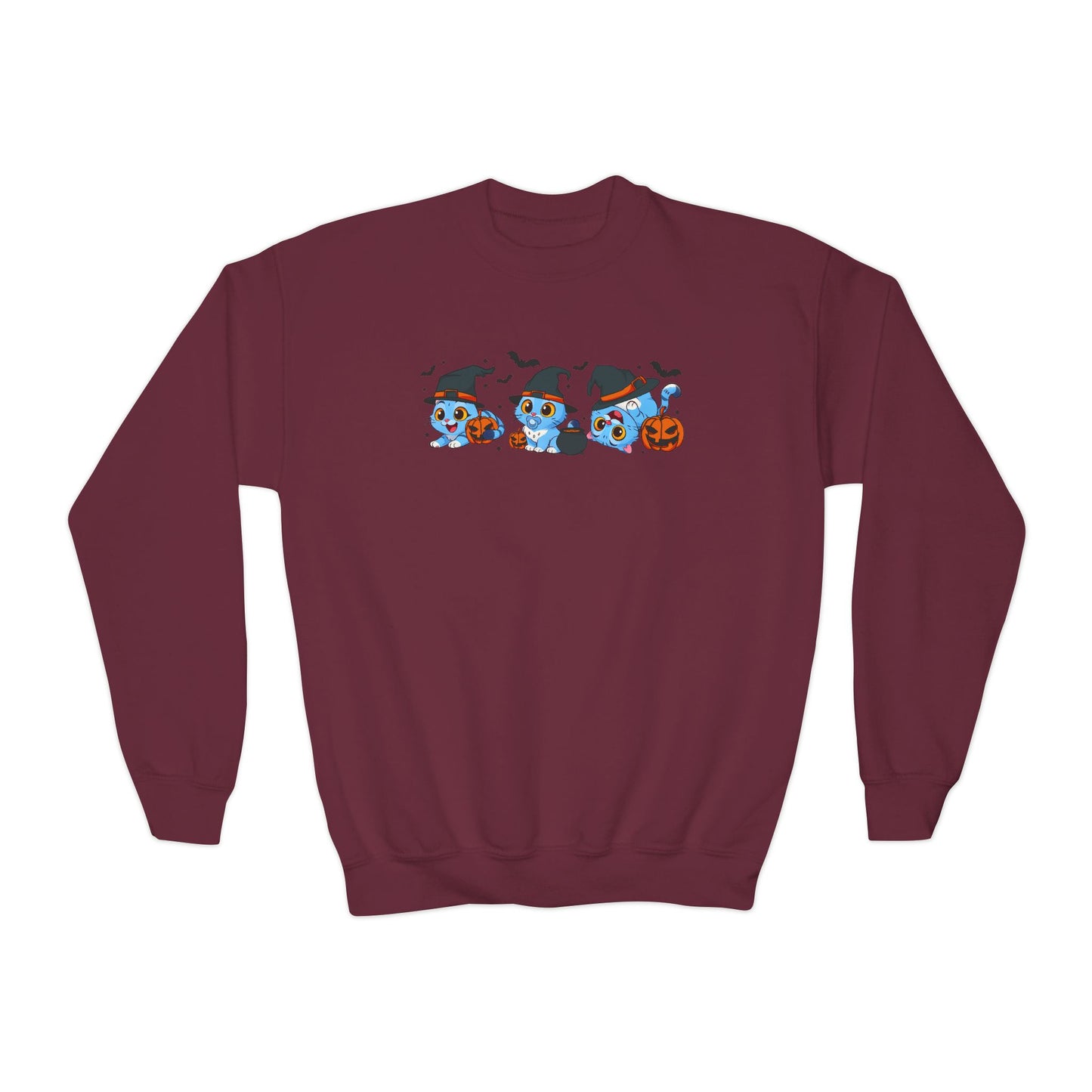 K-Pop Baby Derpy Halloween  Youth Crewneck Sweatshirt