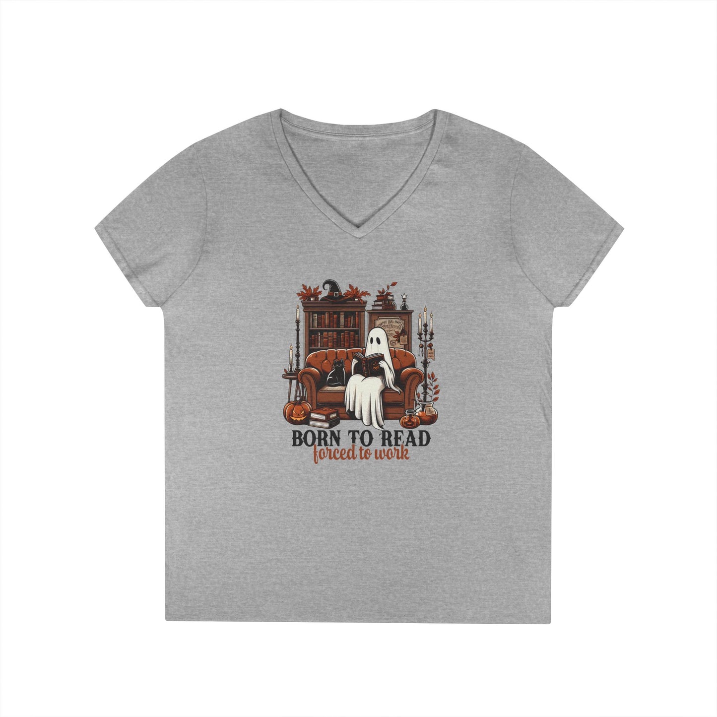 Forced to Work V-Neck T-Shirt