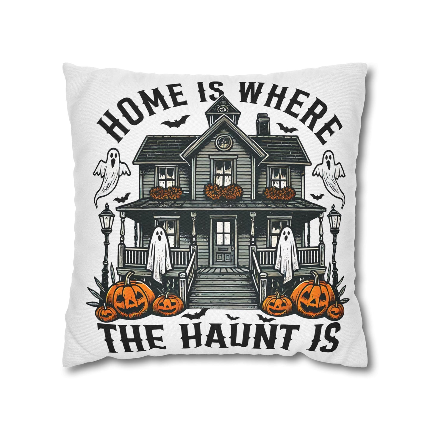 Double Sided Fall/Halloween Decorative Pillowcase