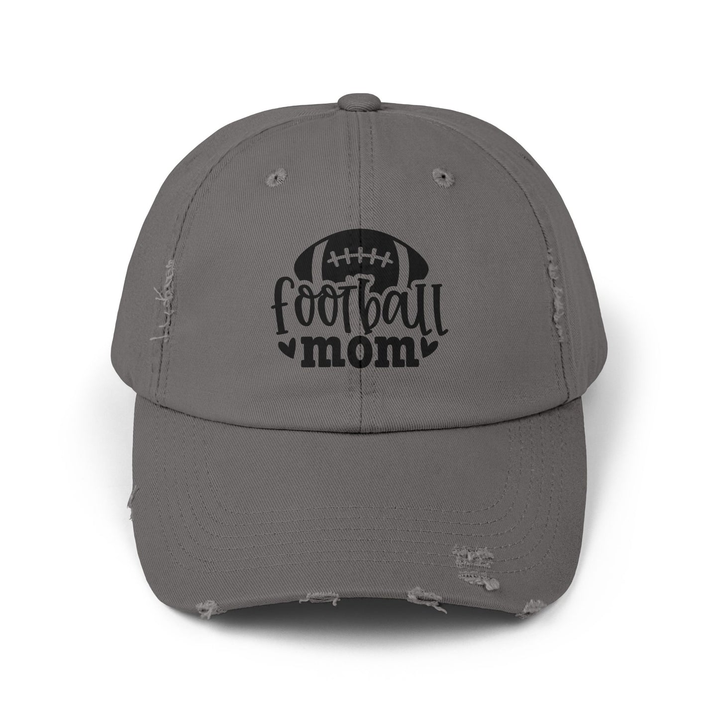 Football Mom Distressed Cap