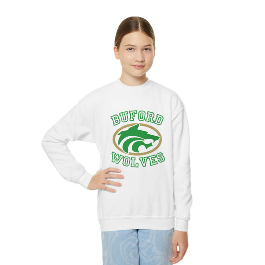 Buford Wolves Youth Crewneck Sweatshirt