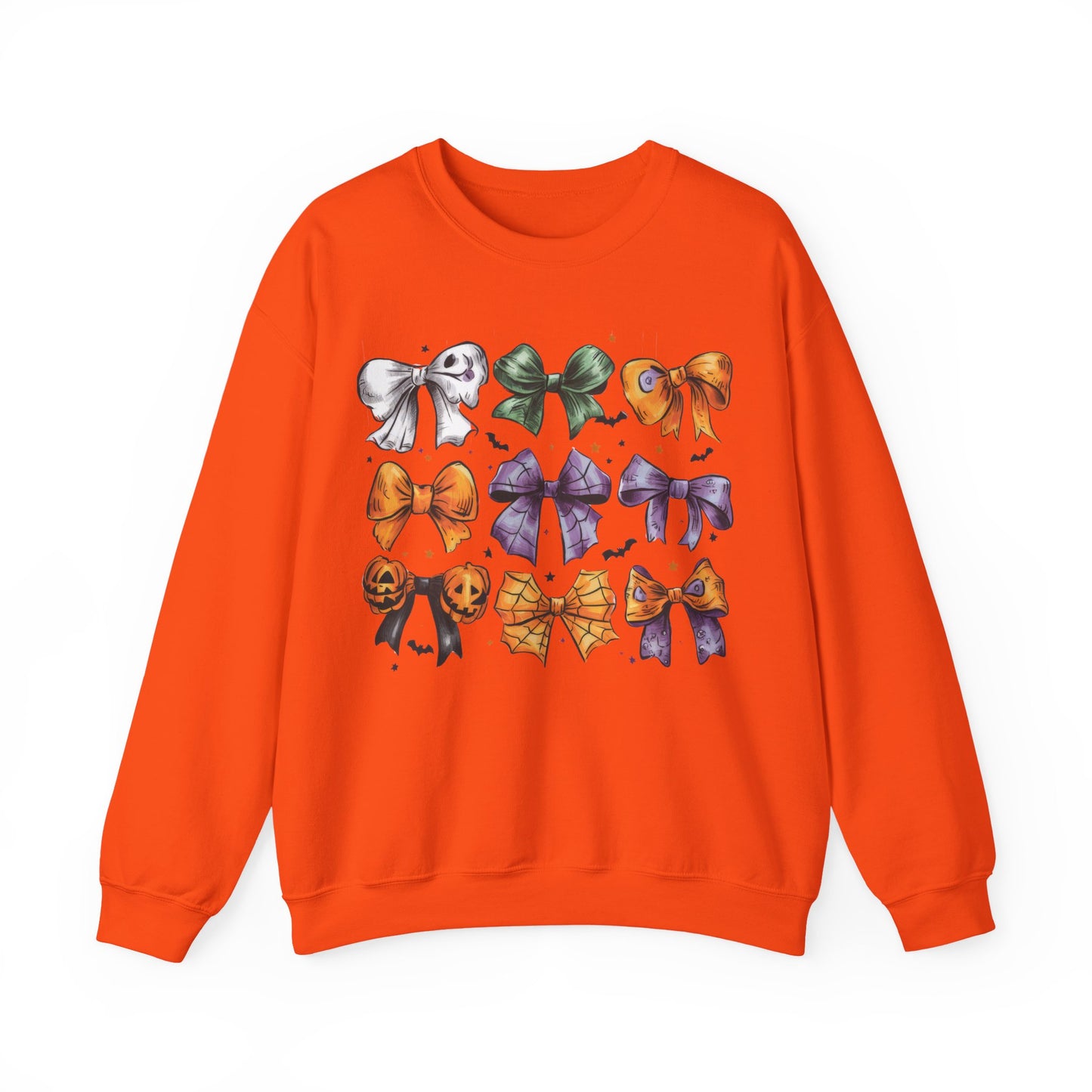 Halloween Bow Crewneck Sweatshirt