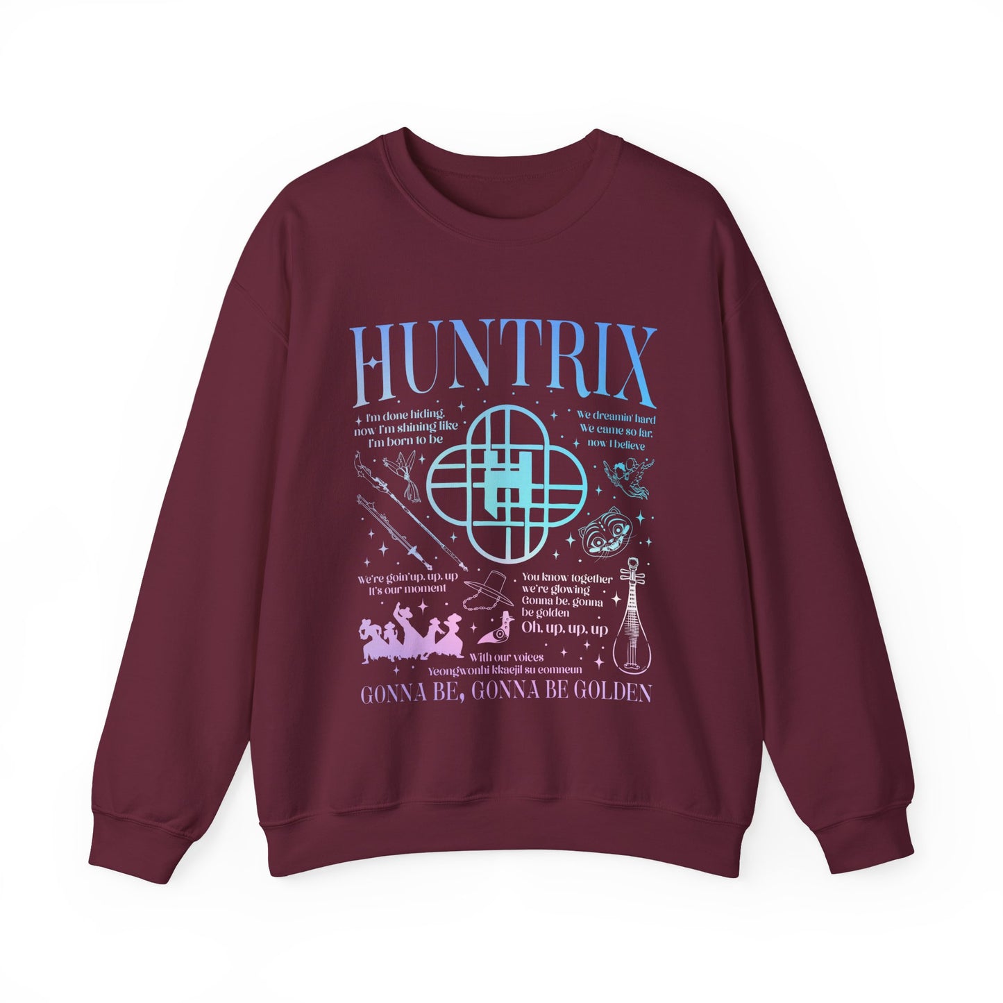 Kpop HUNTRIX Crewneck Sweatshirt