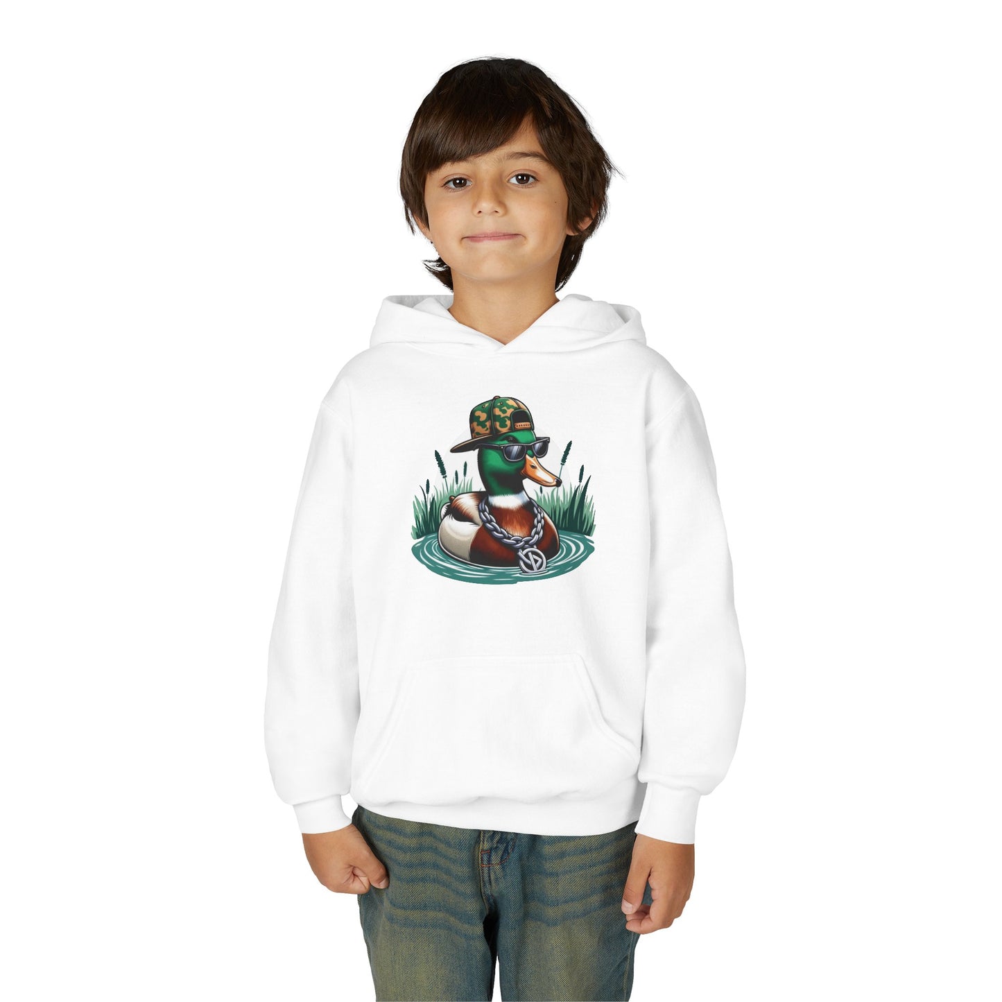 Cool Duck Graphic Youth Hoodie