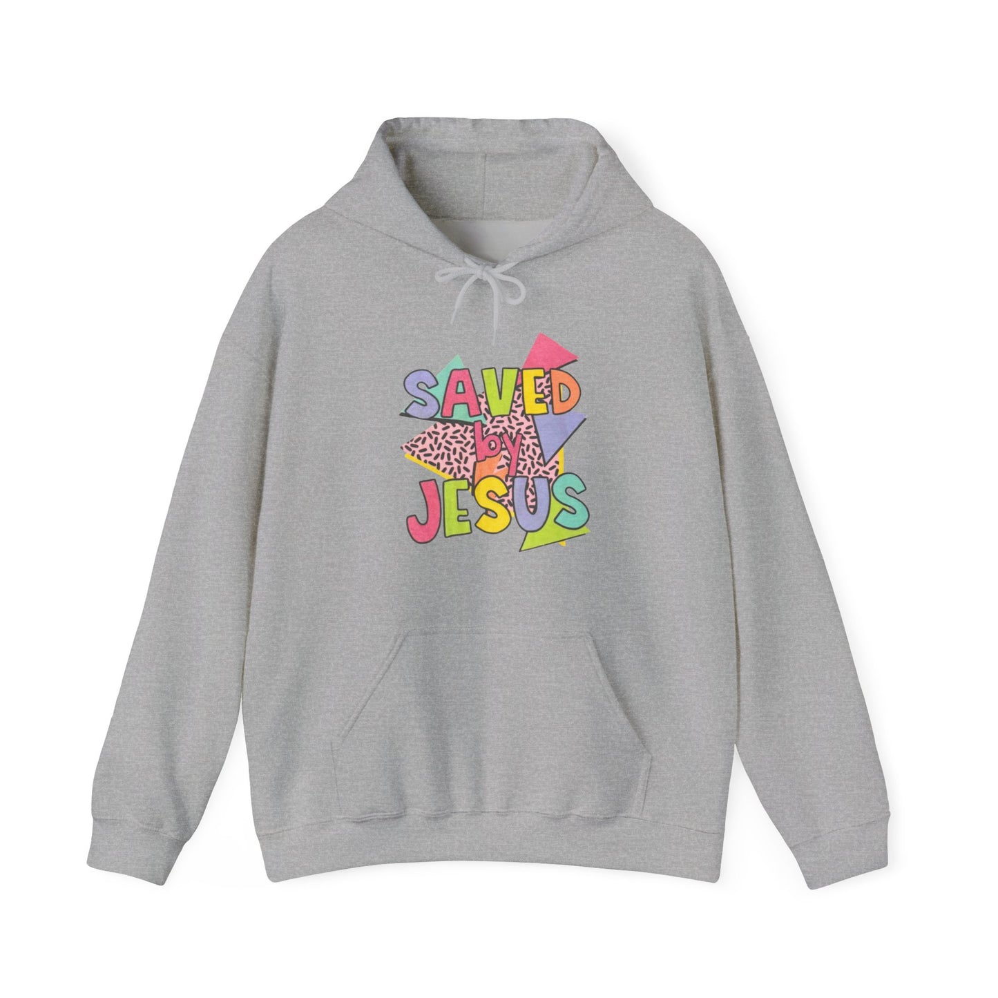 Retro Saved by Jesus Hoodie