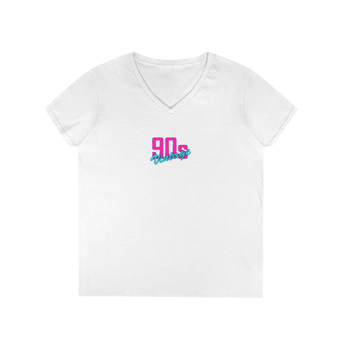 90s Vintage V-Neck T-Shirt