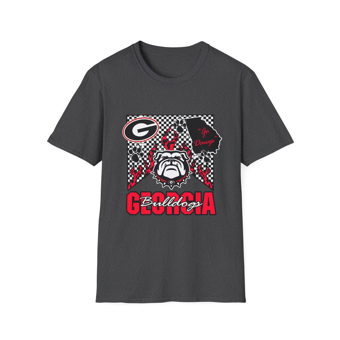 Georgia Bulldogs Unisex Softstyle T-Shirt
