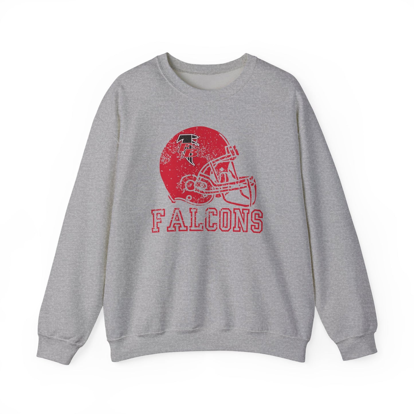 FB Falcons Helmet Sweatshirt