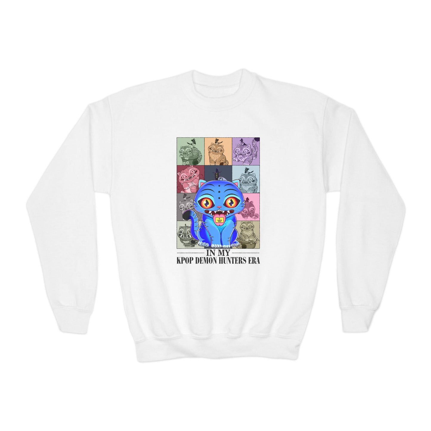 In my Kpop Era Youth Crewneck Sweatshirt