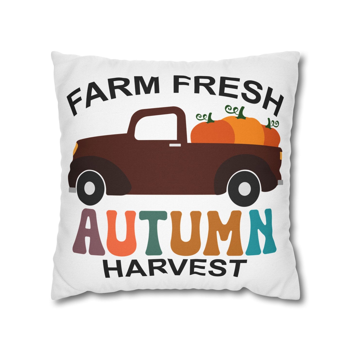 Double Sided Fall/Thanksgiving Decorative Pillowcase