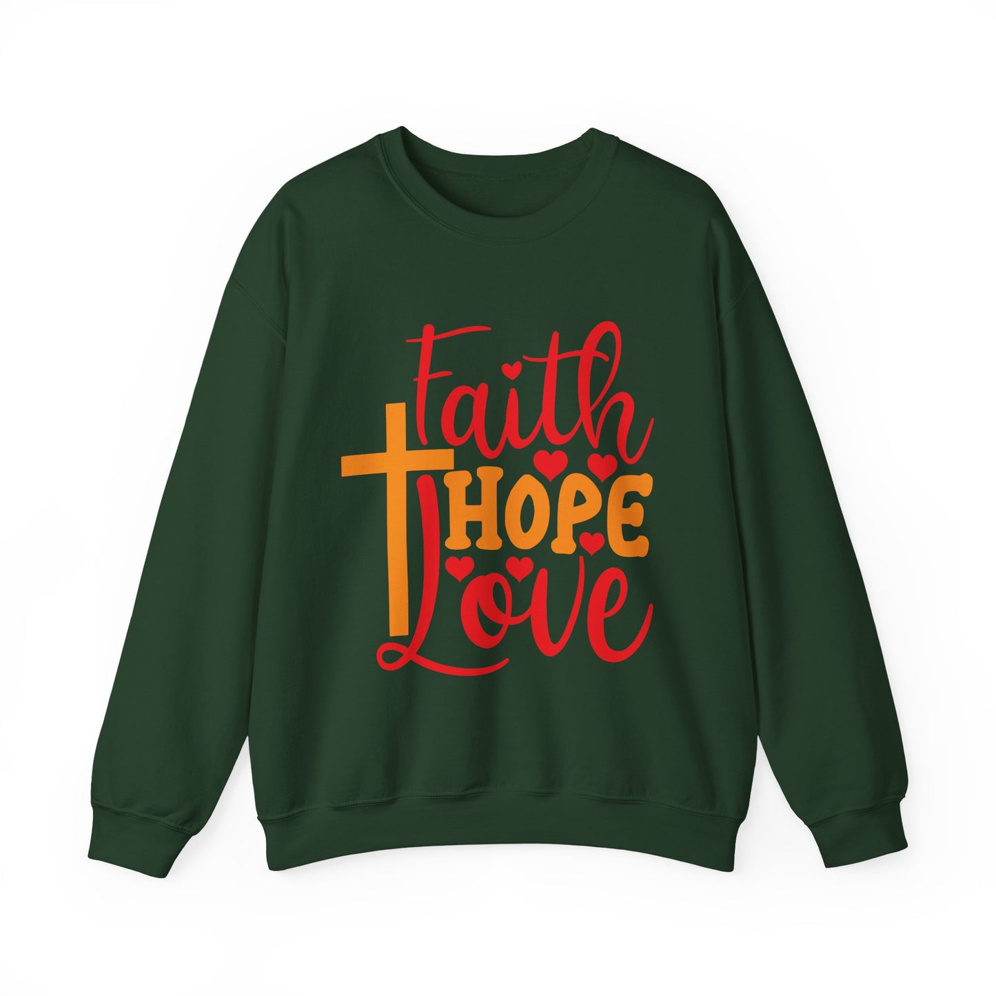 Faith Hope Love Crewneck Sweatshirt