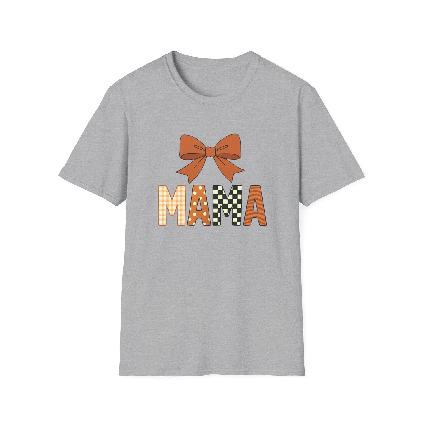 Mama Gingham Bow T-Shirt