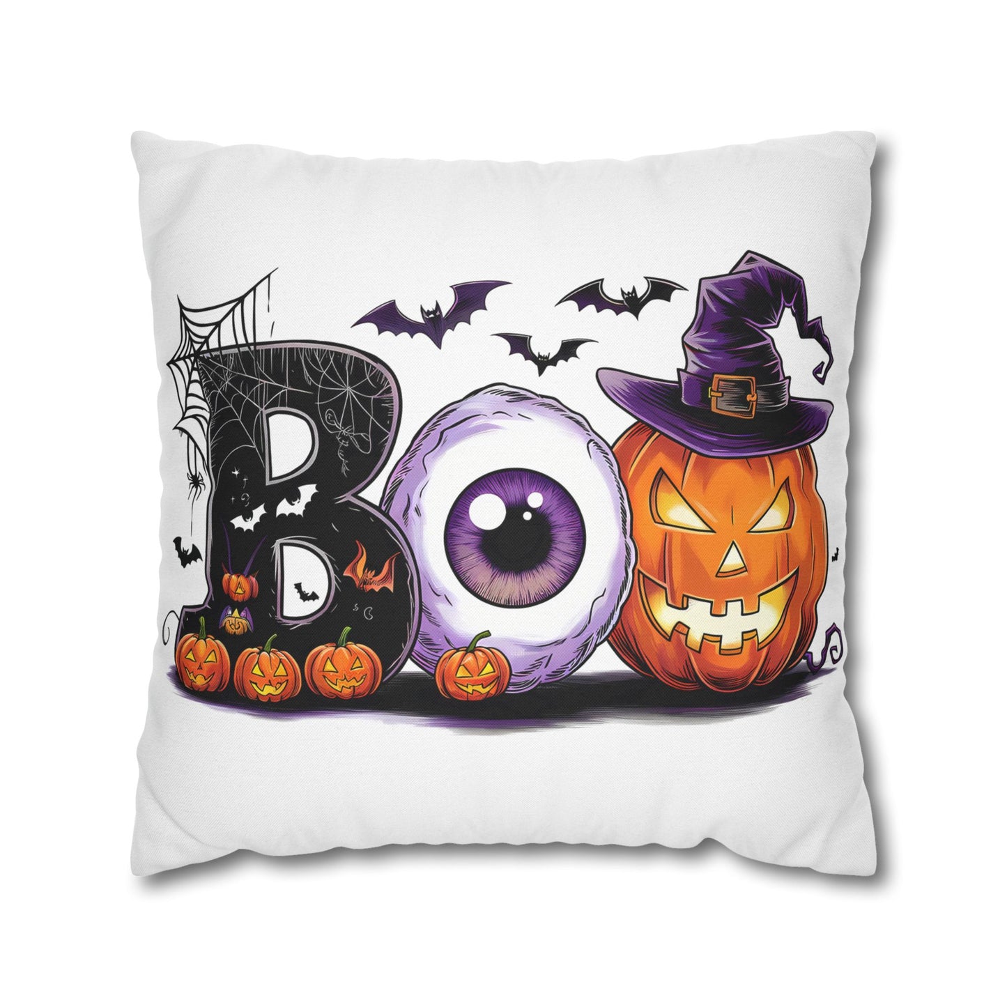 Double Sided Fall/Halloween Decorative Pillowcase