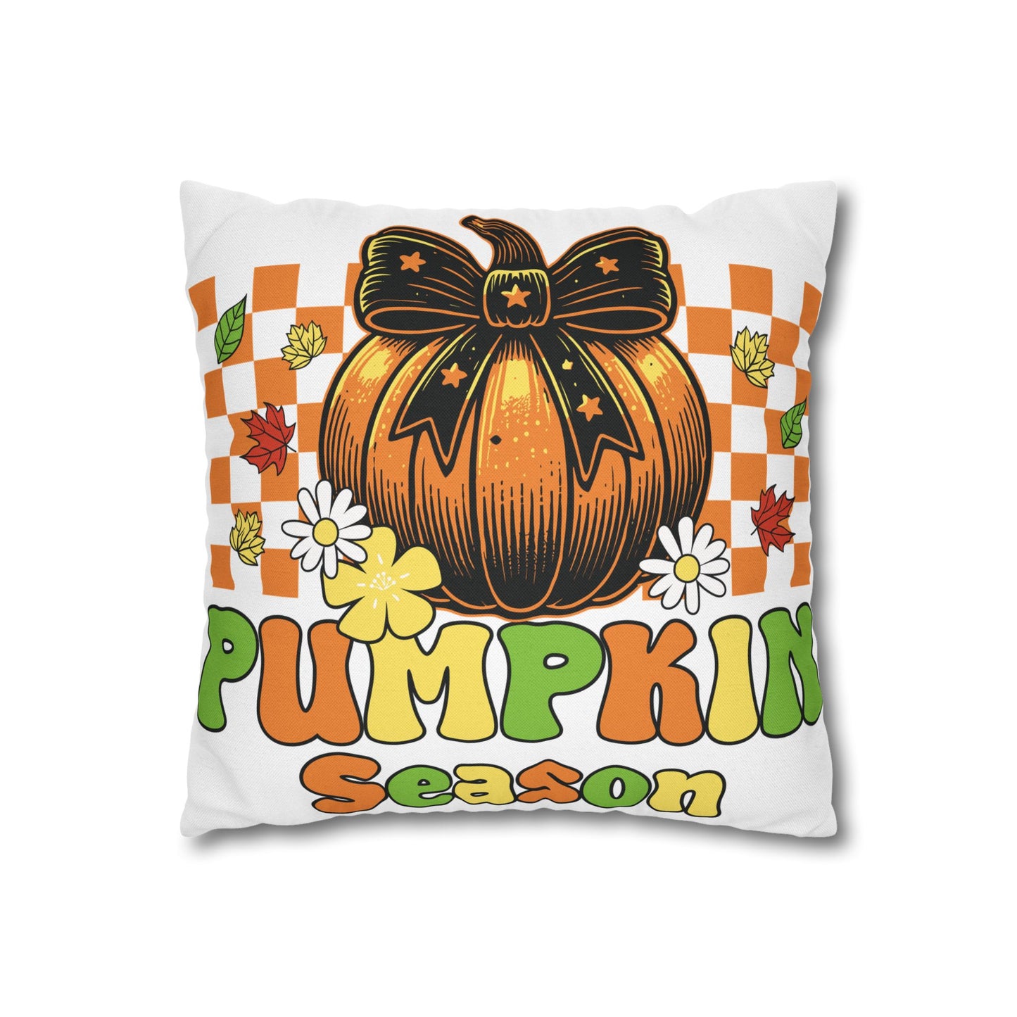 Double Sided Fall/Halloween Decorative Pillowcase