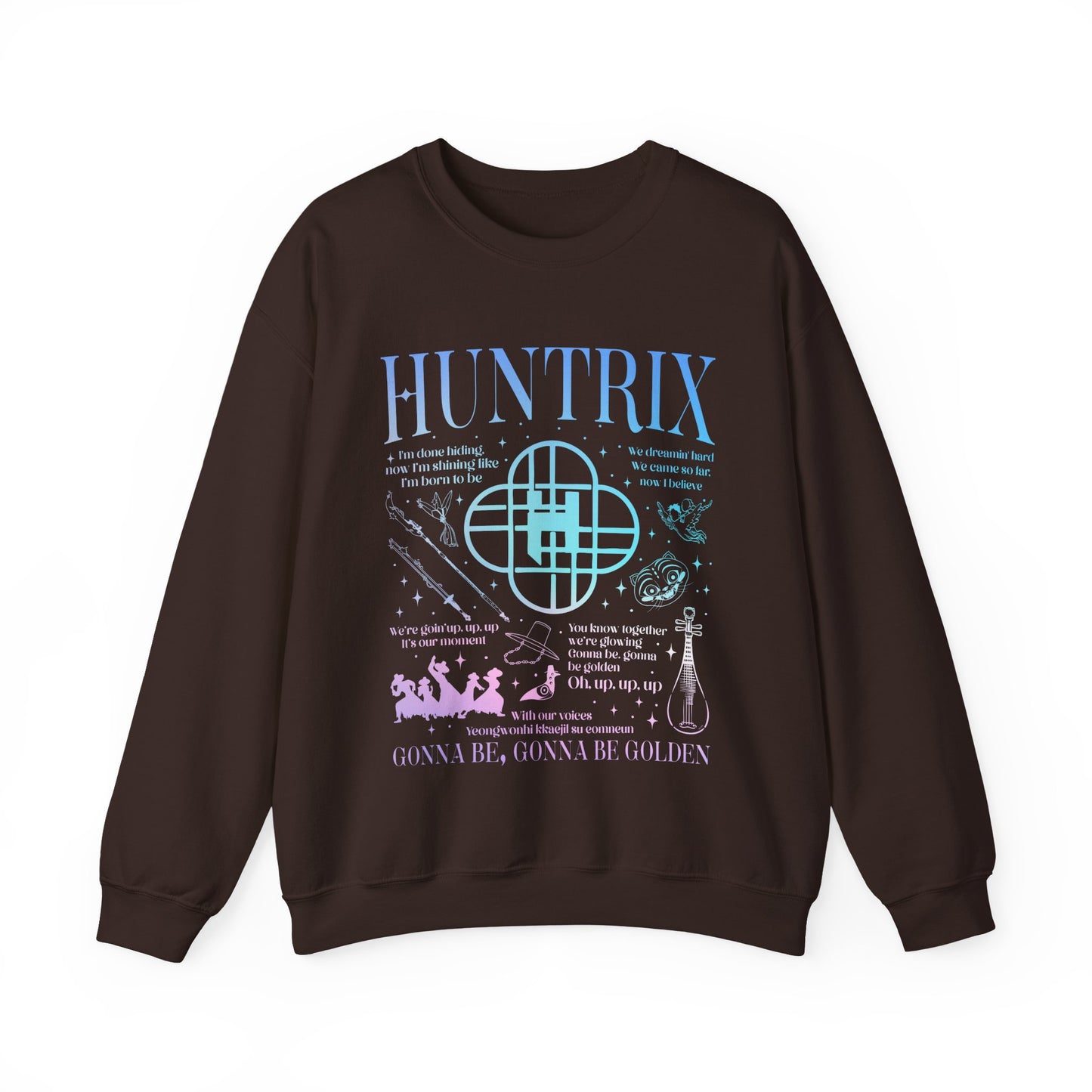 Kpop HUNTRIX Crewneck Sweatshirt