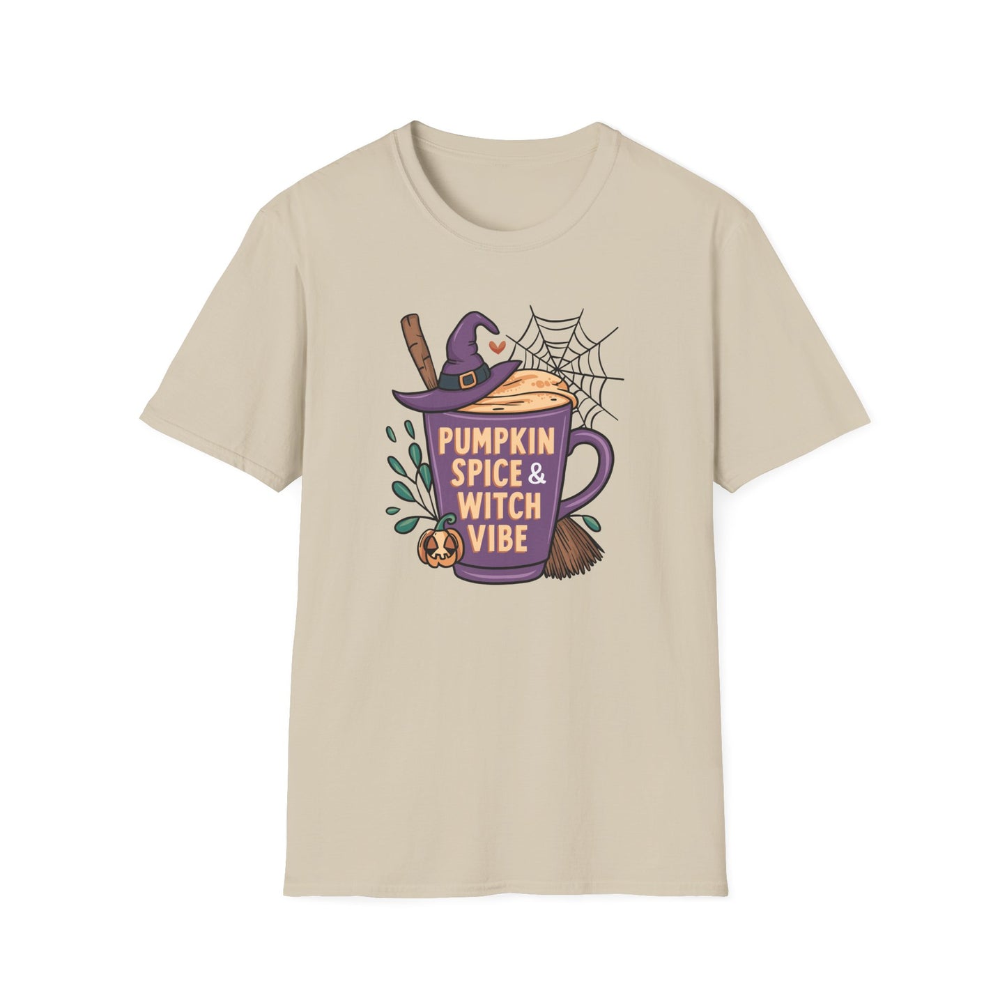 Pumpkin Spice & Witch Vibe T-Shirt