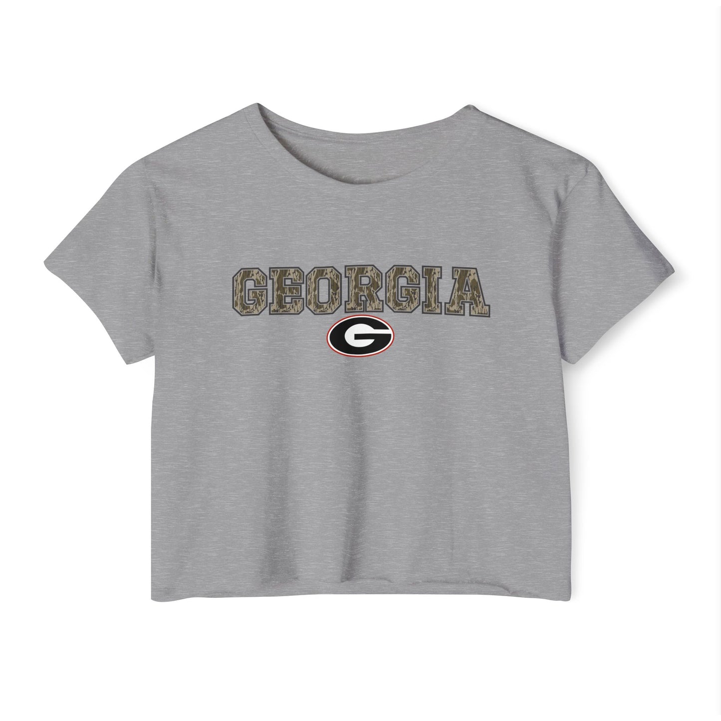 Camo Georgia  G Women's Crop Top