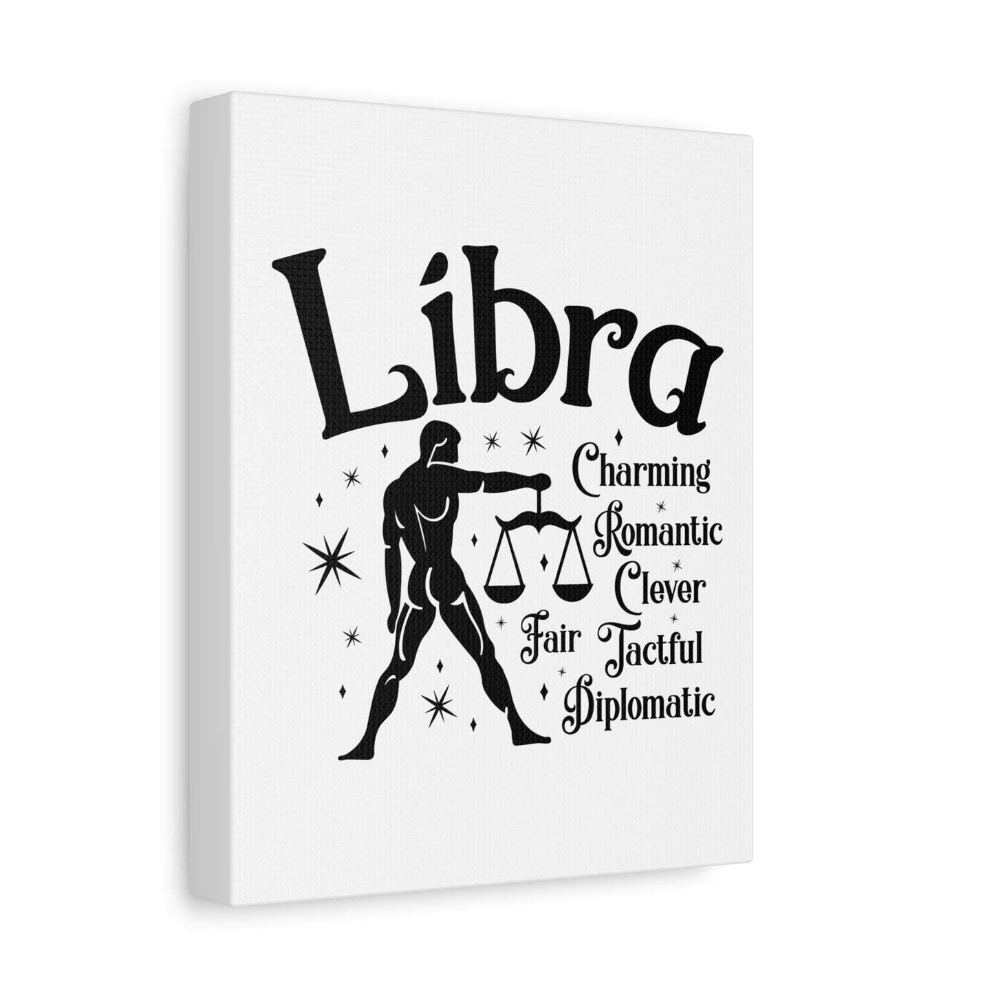 Libra Canvas Wall Art
