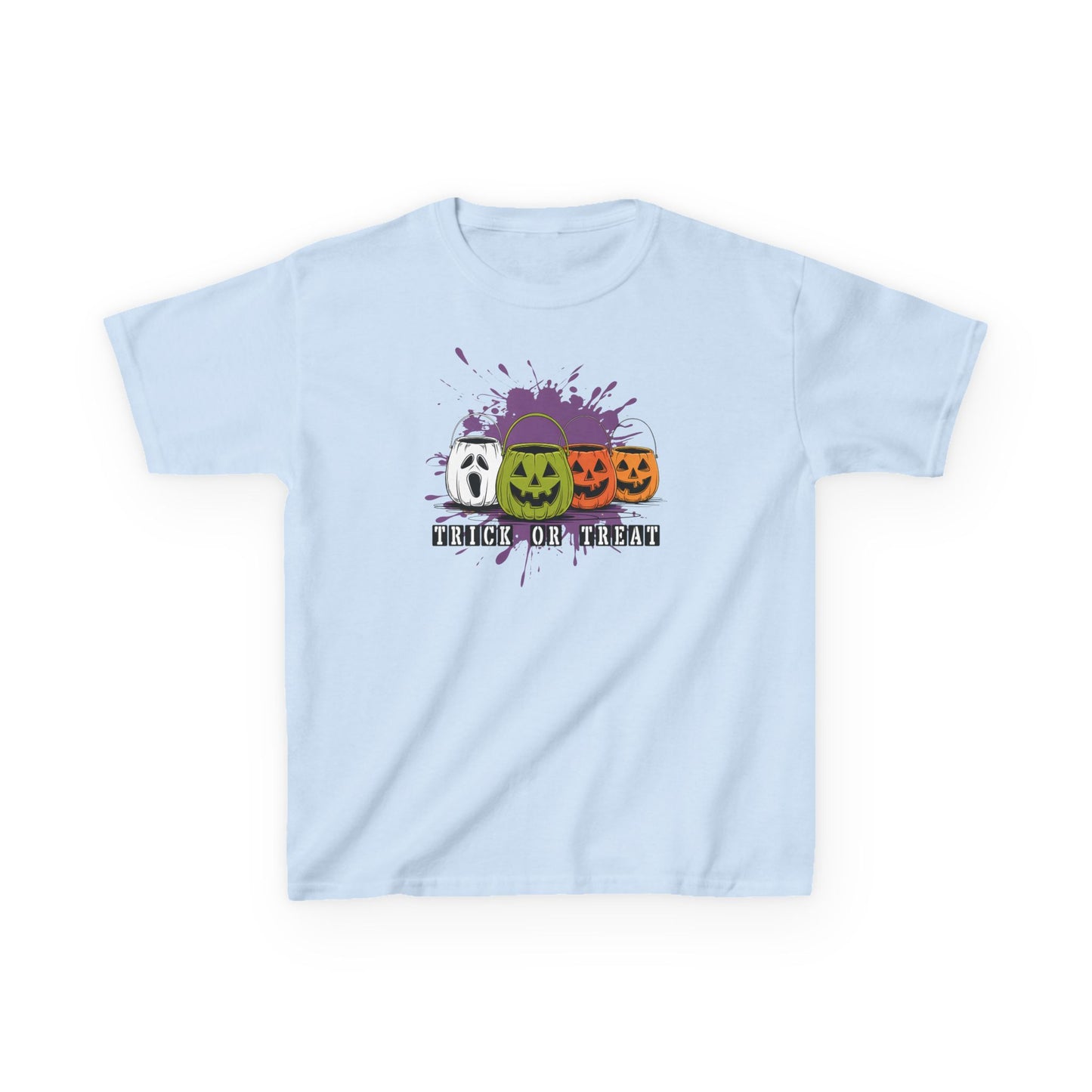 Halloween Pumpkin Trick or Treat Kids Tee