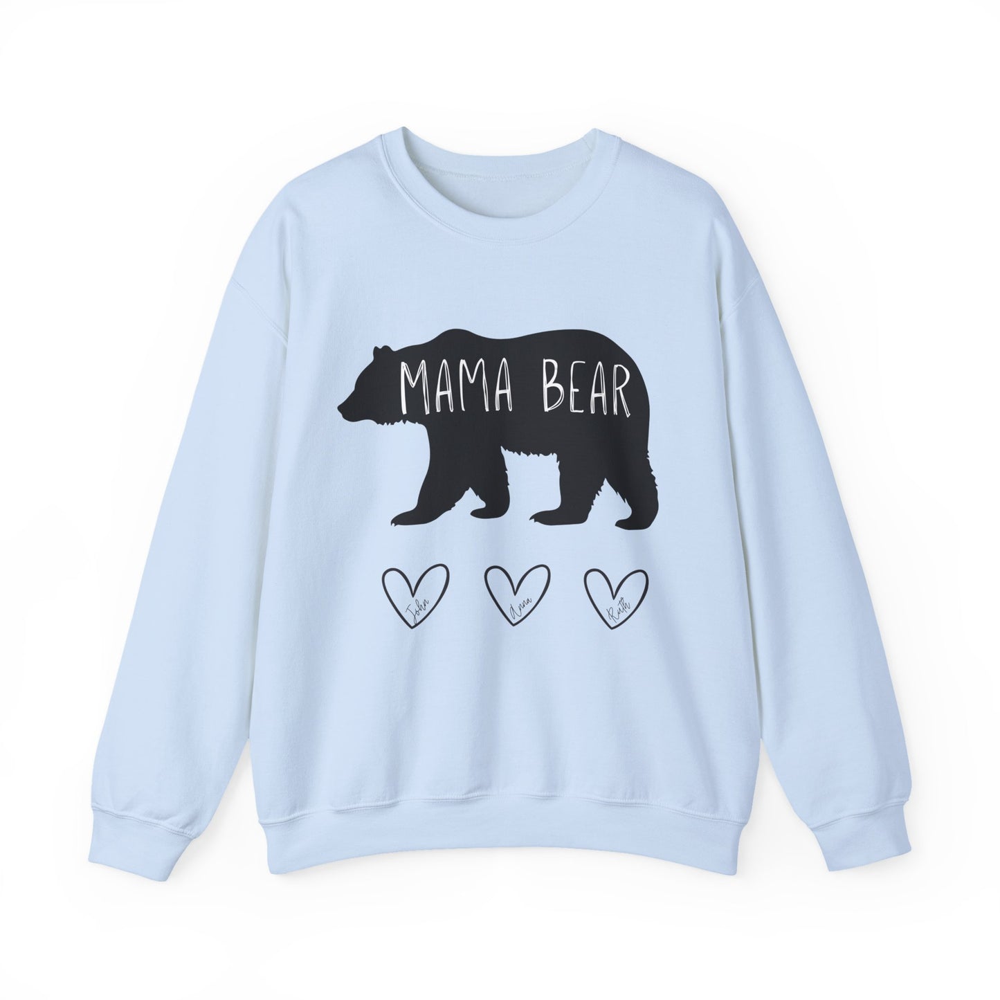 Personalized Mama Bear Crewneck Sweatshirt