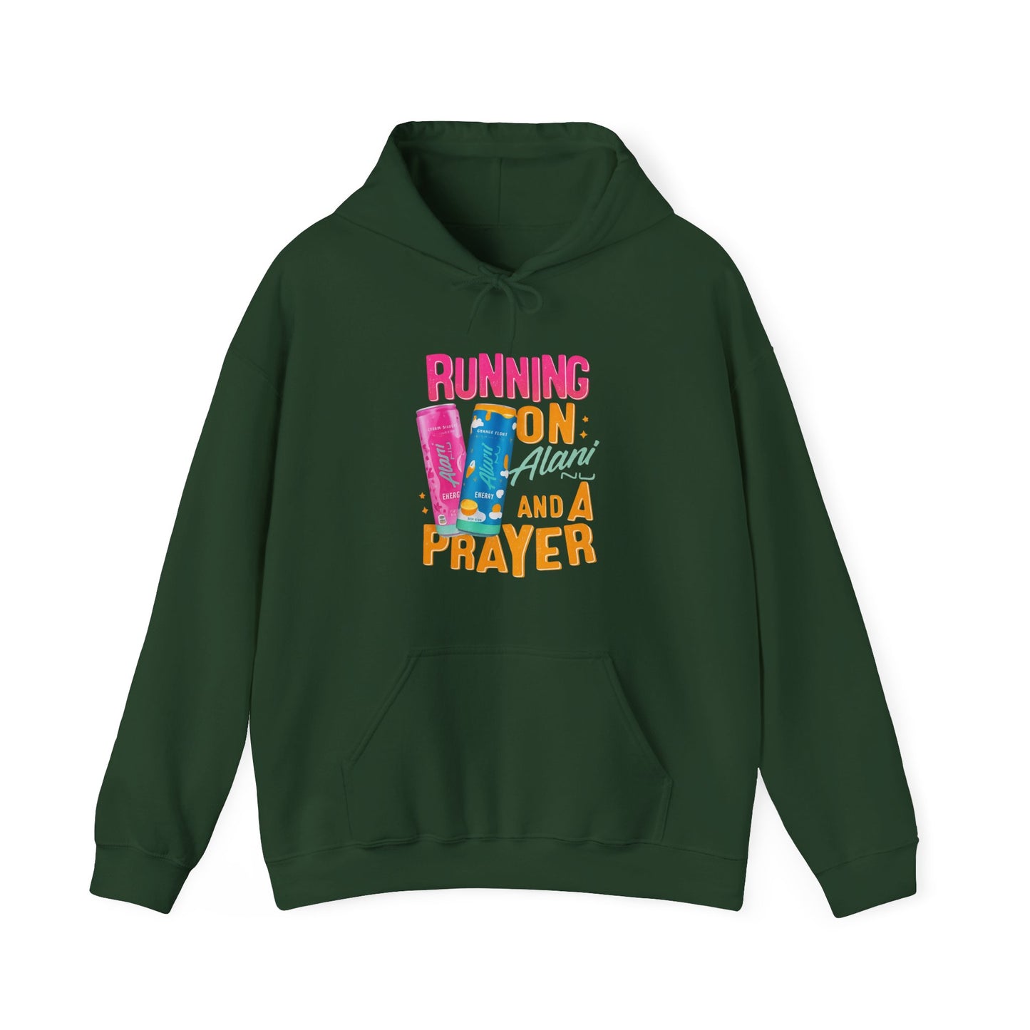 Running on Alani and a Prayer  Unisex Hoodie
