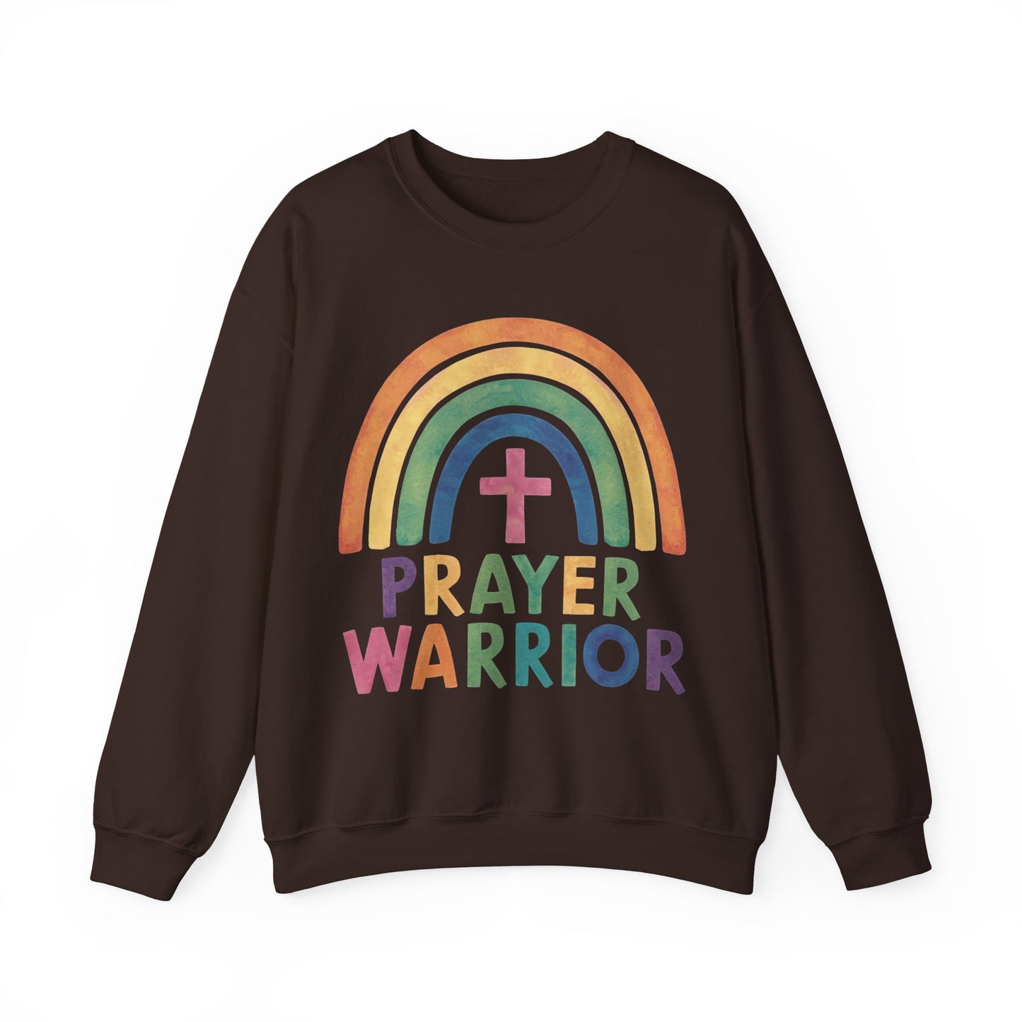 Prayer Warrior Rainbow Sweatshirt
