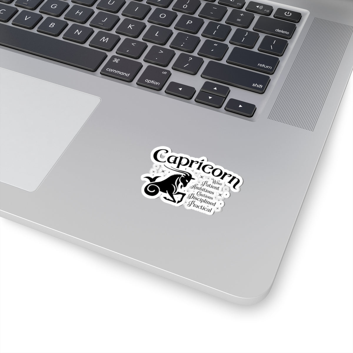 Capricorn Zodiac Kiss-Cut Sticker