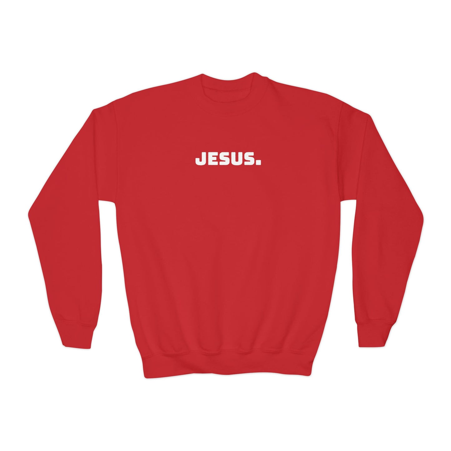Youth JESUS. Crewneck Sweatshirt
