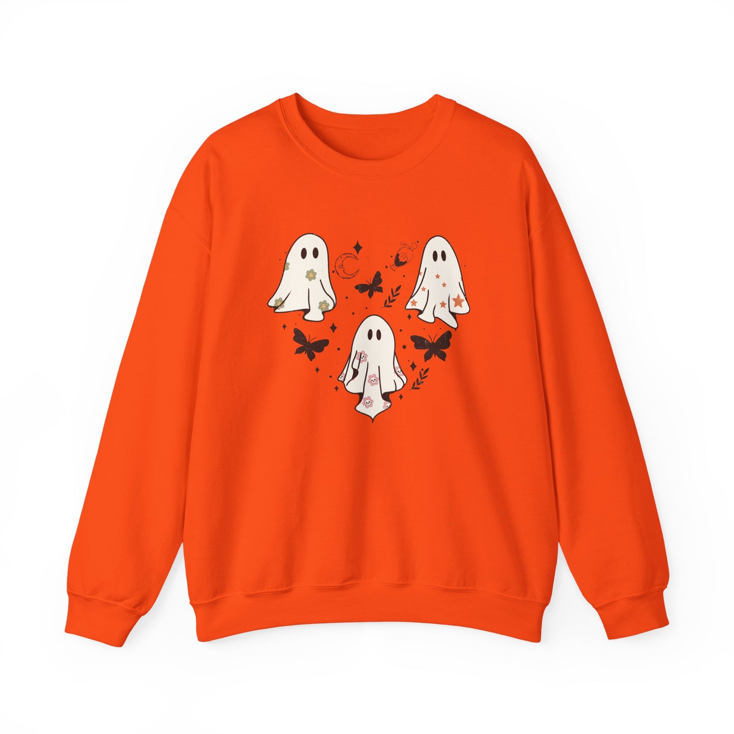 Ghostly heart Crewneck Sweatshirt