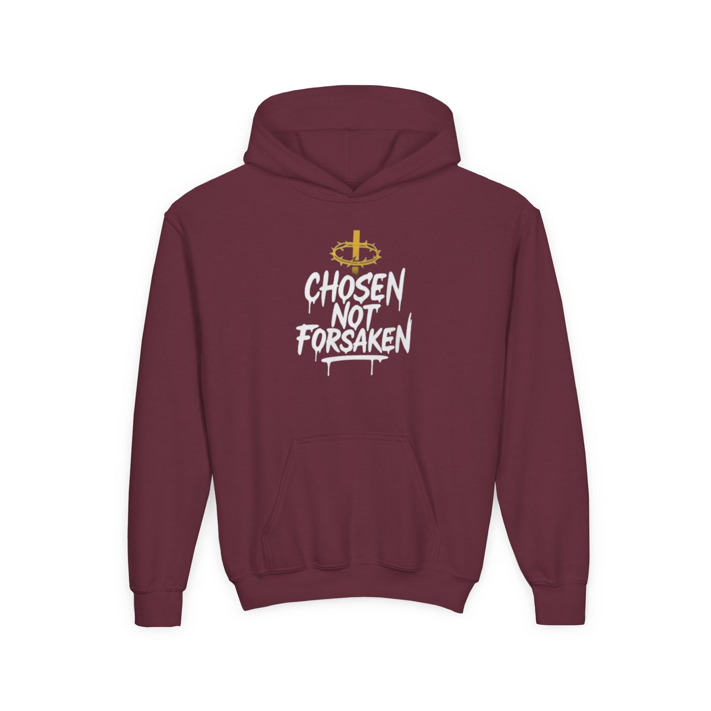 Chosen, Not Forsaken Youth Hooded Sweatshirt
