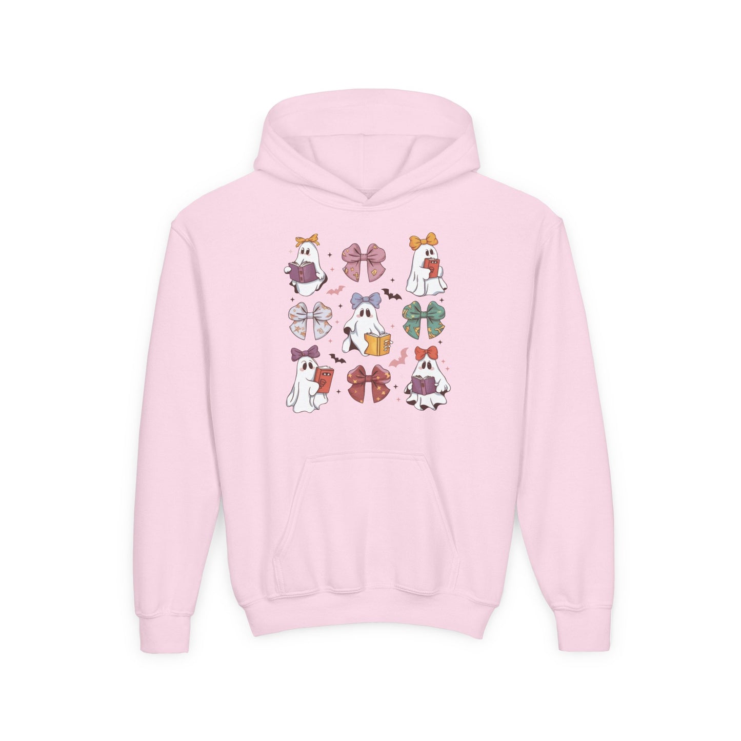 Ghosts & Books Youth Hoodie