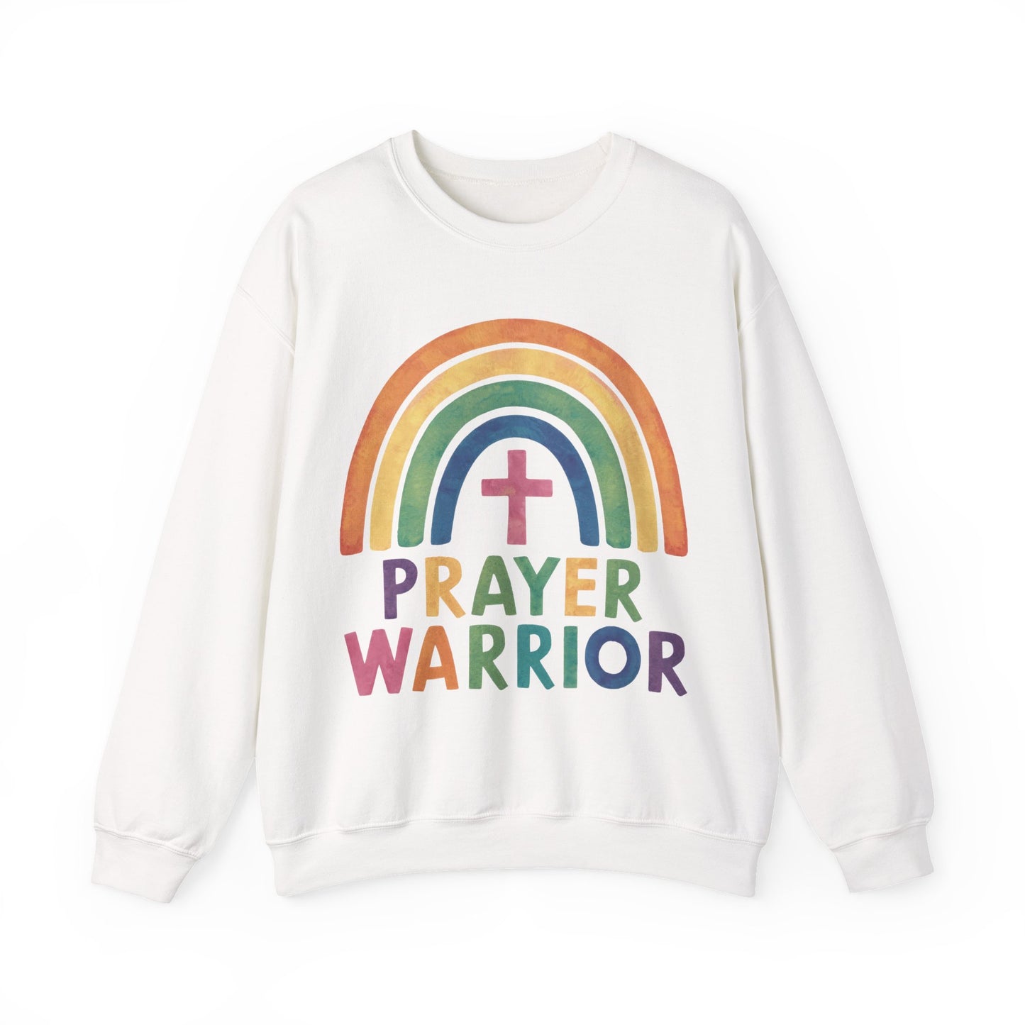 Prayer Warrior Rainbow Sweatshirt