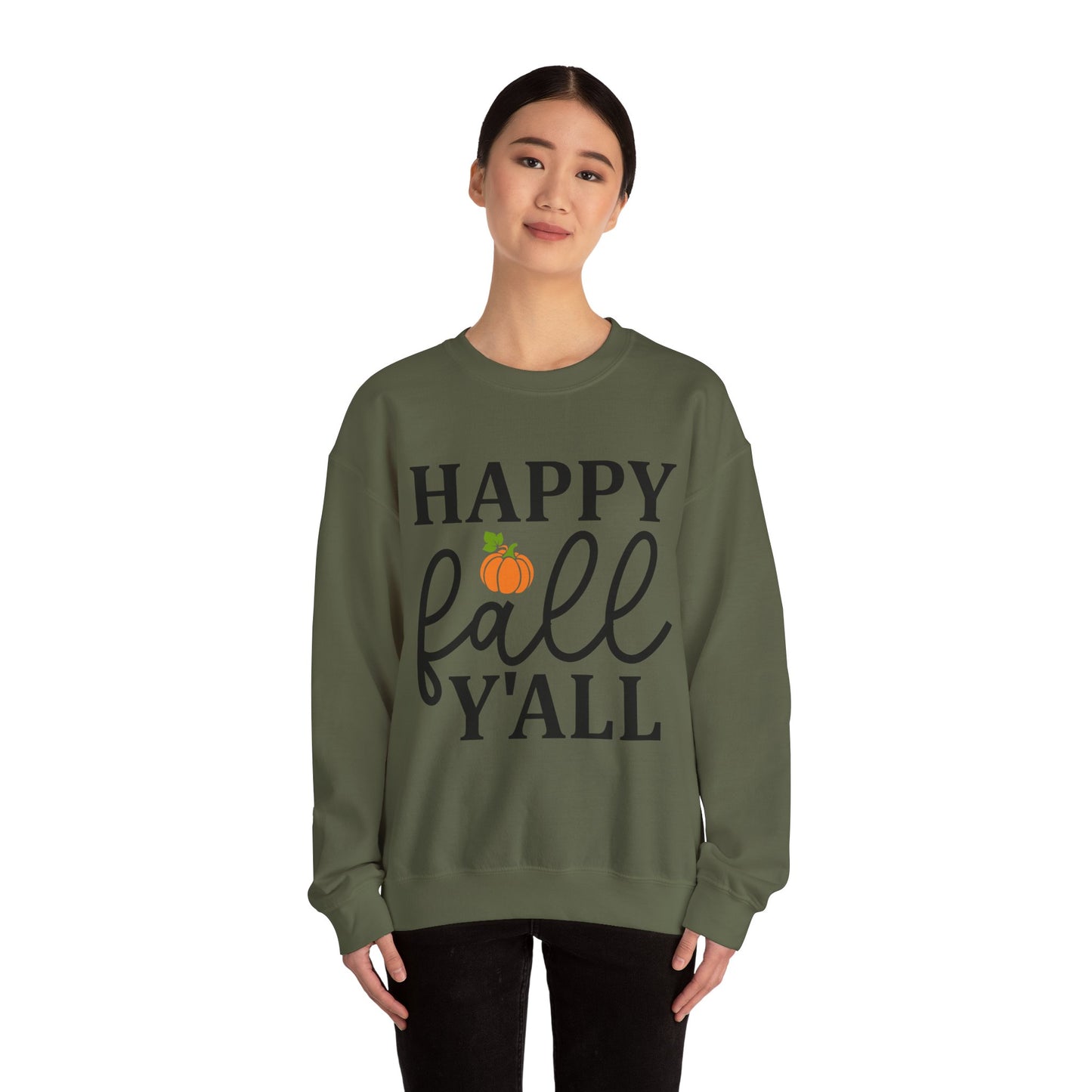 Happy Fall Y'all Unisex Sweatshirt