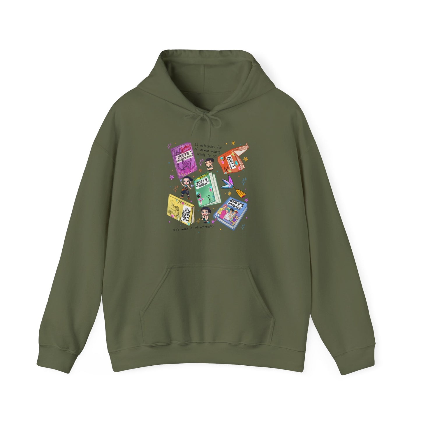 K-Pop Zoe's Books Hoodie