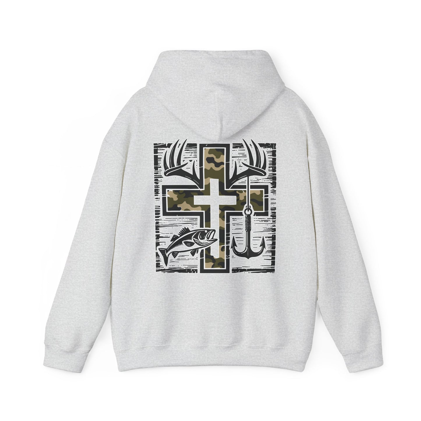 Faith-Inspired Fishing Hoodie