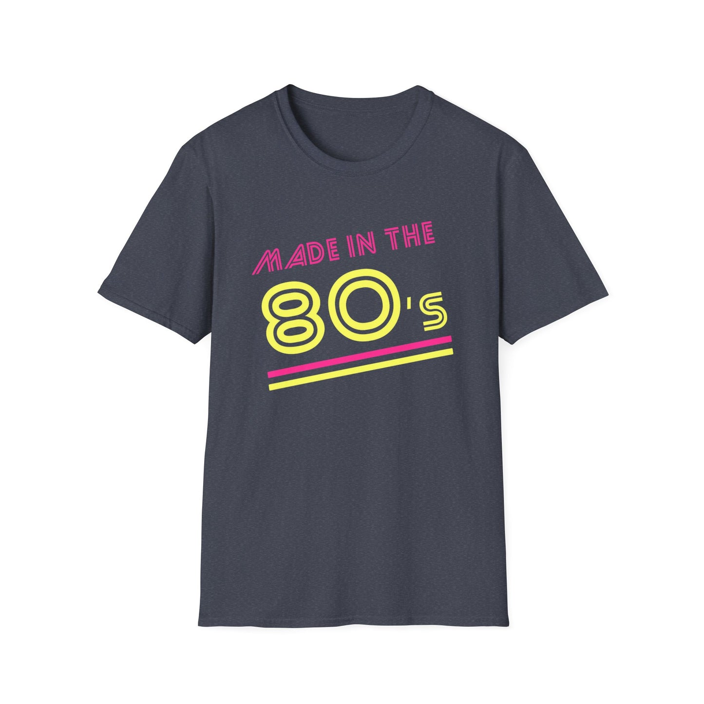 Made in the 80's Neon Unisex T-Shirt
