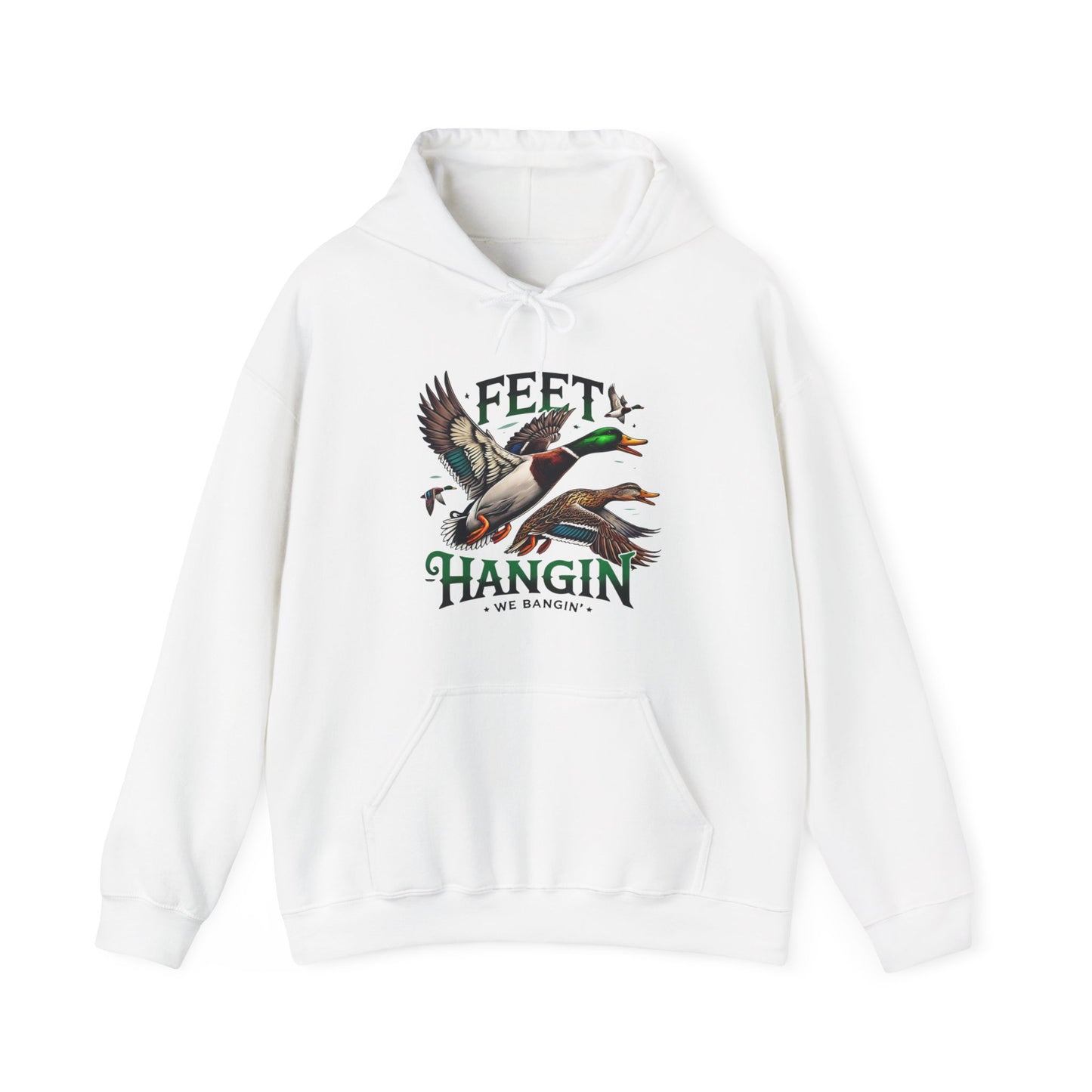 Feet Hangin, We Banging Hoodie