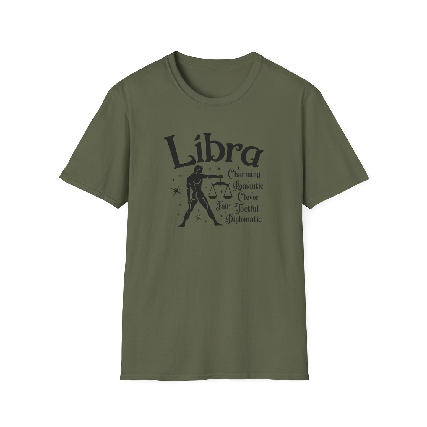 Libra Zodiac Graphic T-Shirt