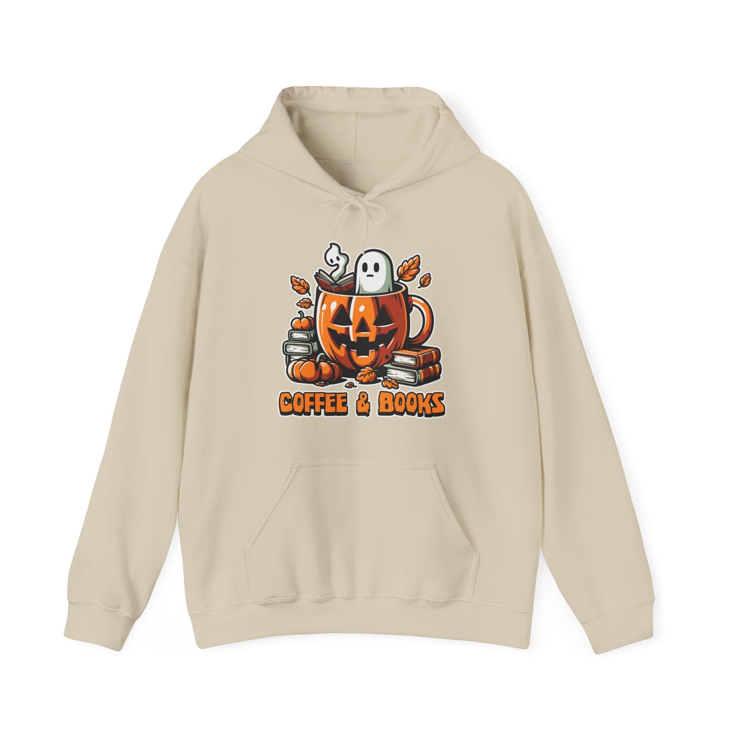 Coffee & Books Halloween Hoodie