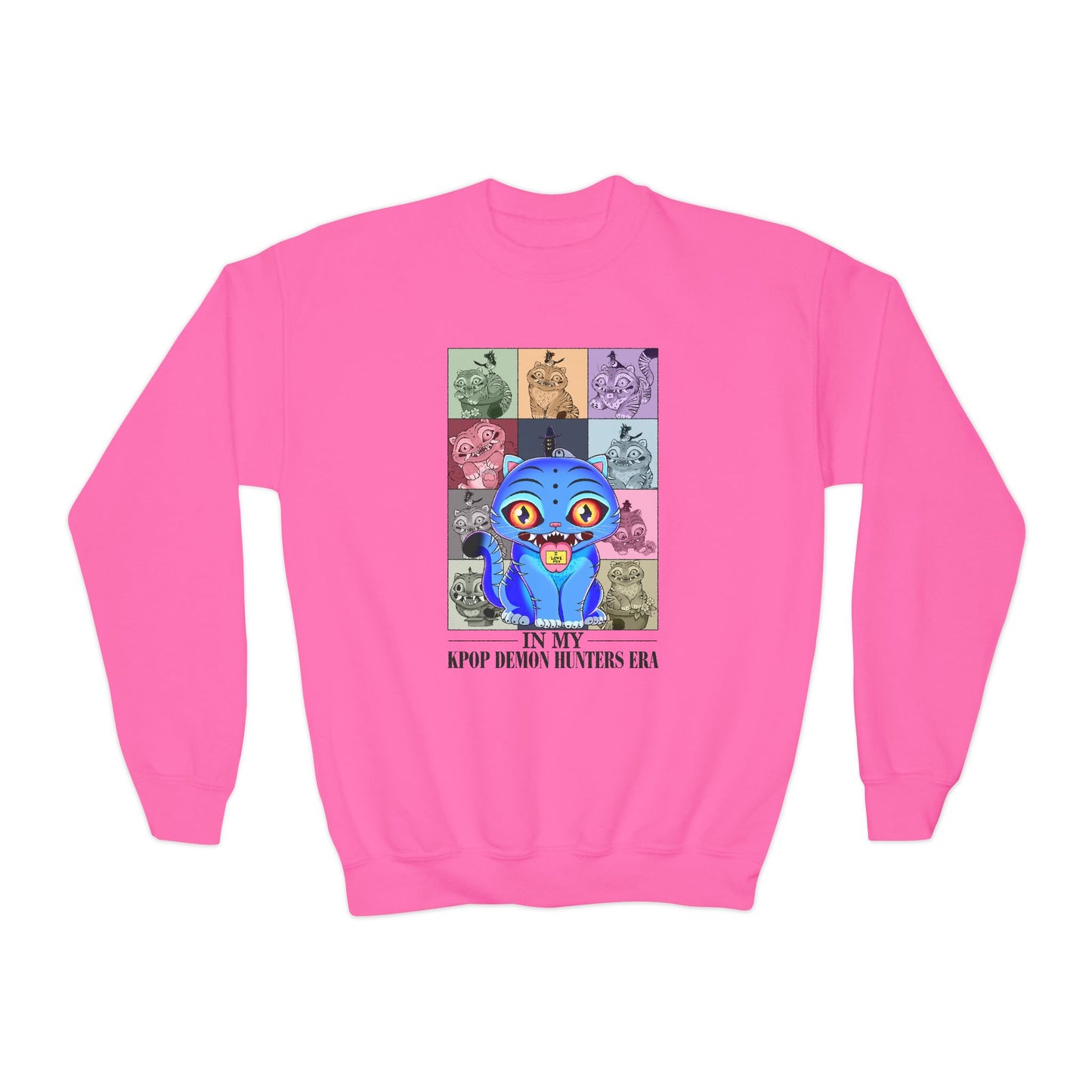 In my Kpop Era Youth Crewneck Sweatshirt